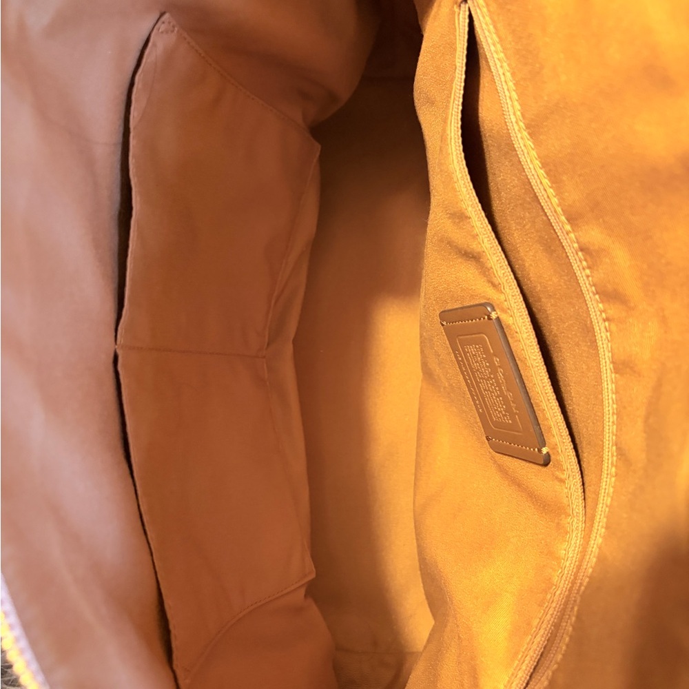 Coach cream Leather Tote Bag - Coach - Picture 3 of 9